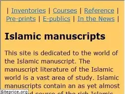 Sites similar to islamicmanuscripts.info