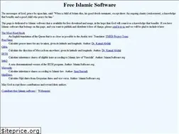 Sites similar to islamicsoftware.org
