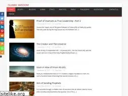 Sites similar to islamicwisdom.net