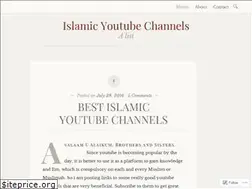 Sites similar to islamicyoutubechannels.wordpress.com