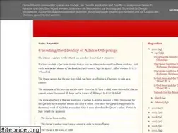 Sites similar to islaminitsownwords.blogspot.com