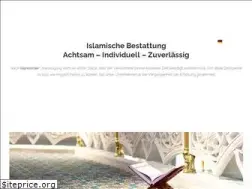 Sites similar to islamische-bestattung.at