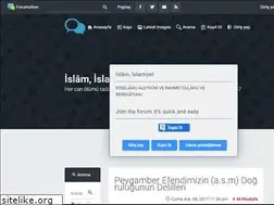 Sites similar to islamiyet.hareketforum.net