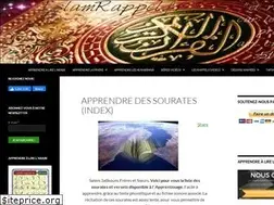 Sites similar to islamrappel.fr