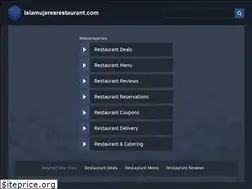 Sites similar to islamujeresrestaurant.com