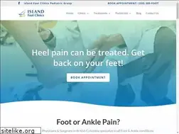 Sites similar to islandfootclinics.com