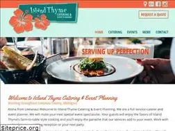 Sites similar to islandthymecatering.com