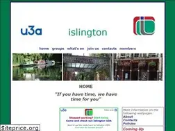 Sites similar to islingtonu3a.org