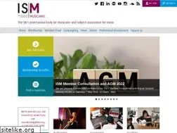 Sites similar to ism.org