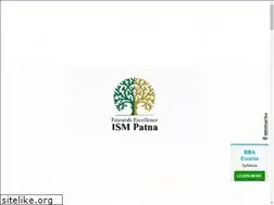 Sites similar to ismpatna.ac.in
