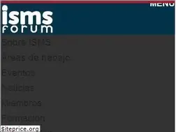 Sites similar to ismsforum.es