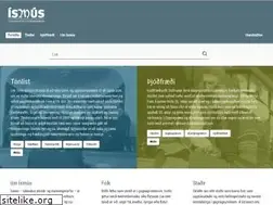 Sites similar to ismus.is