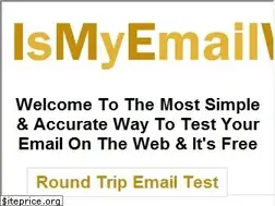 Sites similar to ismyemailworking.com
