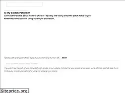 Sites similar to ismyswitchpatched.com