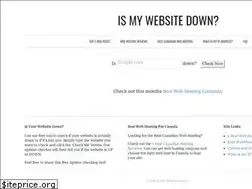 Sites similar to ismywebsitedown.com