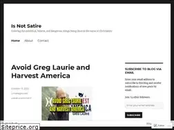 Sites similar to isnotsatire.wordpress.com