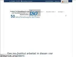 Sites similar to iso-institut.de