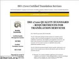 Sites similar to iso17100.com
