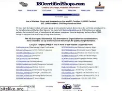 Sites similar to isocertifiedshops.com