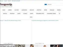 Sites similar to isogossip.com