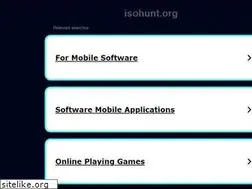 Sites similar to isohunt.org