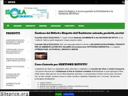 Sites similar to isola-ecologica.com