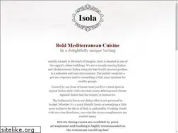 Sites similar to isola-restaurant-iom.uk