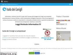 Sites similar to isoladeiconigli.it