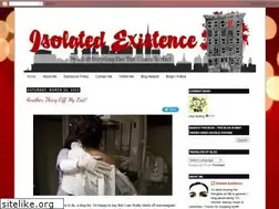 Sites similar to isolated-existence.blogspot.com