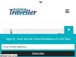Sites similar to isolatedtraveller.com