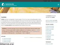 Sites similar to isolatie.be