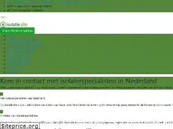 Sites similar to isolatie.site