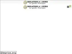 Sites similar to isolation-a-1-euro-gouv.org