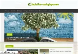 Sites similar to isolation-ecologique.com