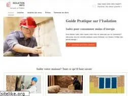 Sites similar to isolation-info.be