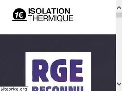 Sites similar to isolationthermique1euro.fr