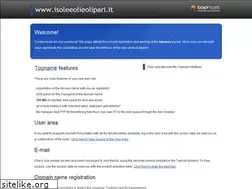 Sites similar to isoleeolieolipari.it