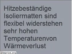 Sites similar to isoliermatten.eu