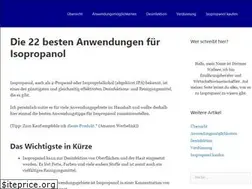 Sites similar to isopropanolwissen.de