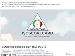 Sites similar to isoscorecard.wordpress.com
