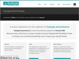 Sites similar to isotopeecommerce.org
