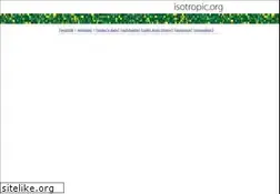 Sites similar to isotropic.org