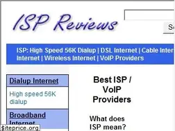 Sites similar to isp-reviews.org