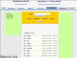 Sites similar to ispanyolcasozluk.net
