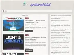 Sites similar to ispotunrestricted.com