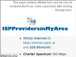 Sites similar to ispprovidersinmyarea.com