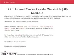 Sites similar to ispquicklist.com
