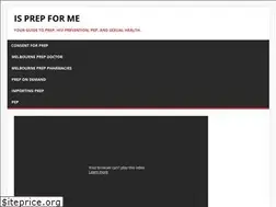 Sites similar to isprepforme.com