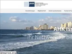 Sites similar to israel.ahk.de