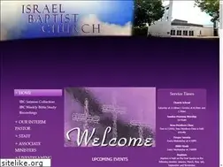 Sites similar to israelbaptistchurch.org